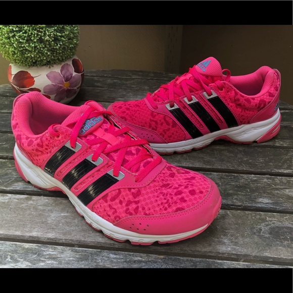 pink leopard adidas